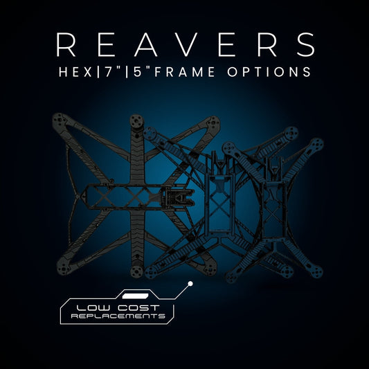 UNLOCK MAXIMUM PAYLOAD: MEET REAVERS’ 5″, 7″, & HEX MISSION-READY FRAMES